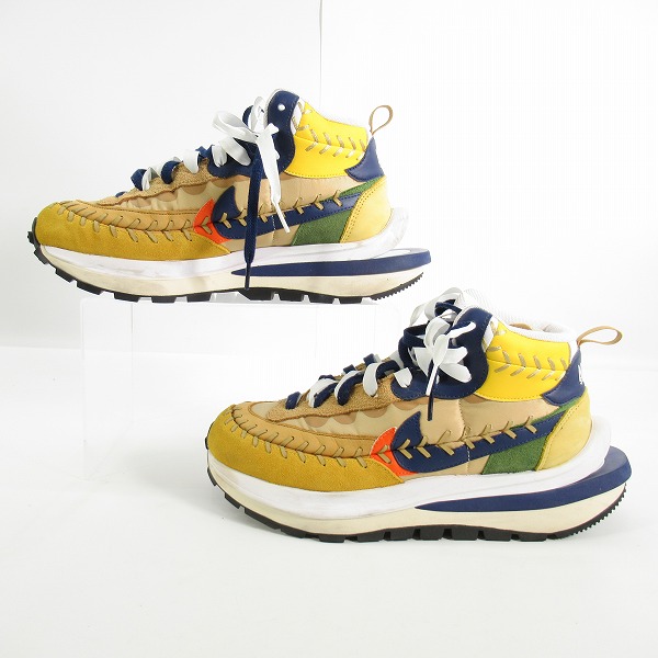 実際に弊社で買取させて頂いたNIKE×sacai×Jean Paul Gaultier/ナイキ×サカイ×ジャンポールゴルチエ LDVAPORWAFFLE MIX/ワッフル DH9186-200/27.5の画像 3枚目