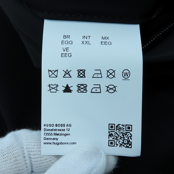 実際に弊社で買取させて頂いた【未使用】HUGO BOSS×Mercedes-Benz/ヒューゴボス×メルセデスベンツ AMG PETRONAS ジャケット /XXLの画像 3枚目