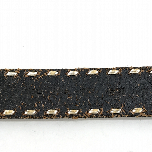 実際に弊社で買取させて頂いた【JPタグ】DIESEL/ディーゼル エンジェルバックル レザーベルト 38の画像 6枚目