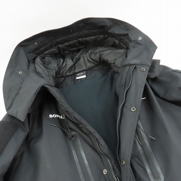 実際に弊社で買取させて頂いたF.C.Real Bristol/エフシーレアルブリストル 16A/W PADDED FIELD COAT フィールドコート FCRB-167024 Sの画像 4枚目