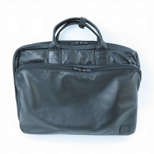 実際に弊社で買取させて頂いたPORTER/ポーター TIME BLACK/タイムブラック 3WAY ブリーフバッグ の画像 1枚目