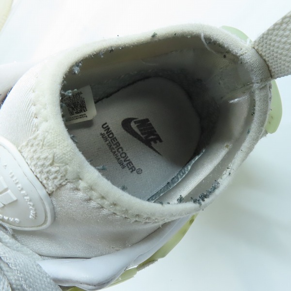 実際に弊社で買取させて頂いたNIKE×UNDERCOVER/ナイキ×アンダーカバー AIR FORCE 1 LOW エアフォース１ DQ7558-101/28.5の画像 4枚目