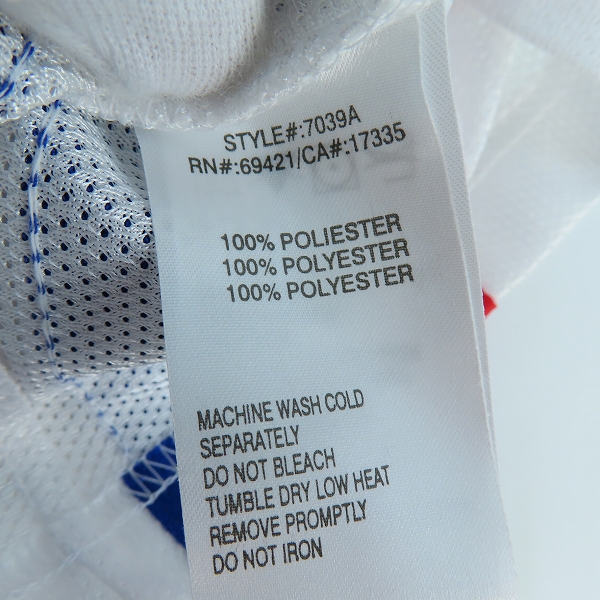 実際に弊社で買取させて頂いた【未使用】Reebok/リーボック NBA ROYALS/ロイヤルズ ユニフォーム/ゲームシャツ #10 マイク・ビビー /Mの画像 3枚目