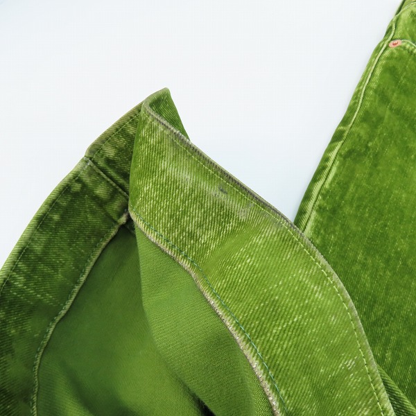 実際に弊社で買取させて頂いたGUCCI/グッチ ボタンフライベロアロングパンツ 594931 XDAXK/36の画像 9枚目