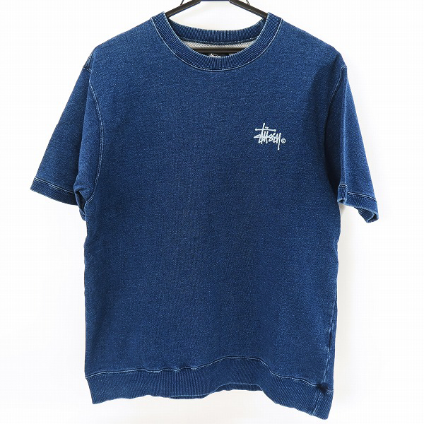 実際に弊社で買取させて頂いたSTUSSY/ステューシー デニム 半袖Tシャツ/Mの画像 0枚目