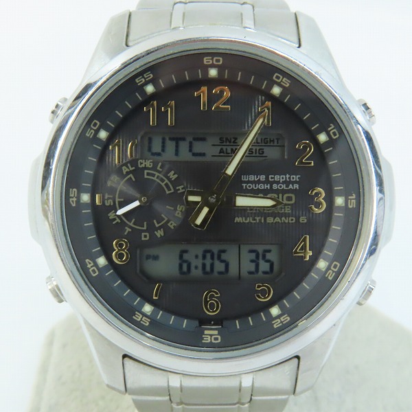 実際に弊社で買取させて頂いたCASIO/カシオ LINEAGE/リニエージ 電波ソーラー 時計/ウォッチ LCW-M300