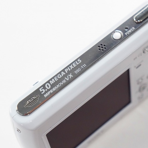 実際に弊社で買取させて頂いたSONY/ソニー DSC-T110 Cyber-shot サイバーショット コンパクトデジタルカメラ 動作未確認の画像 3枚目