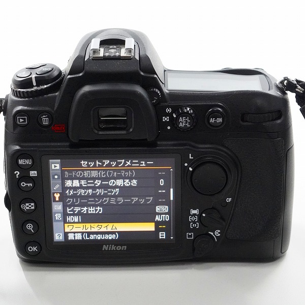 実際に弊社で買取させて頂いたNikon/ニコン D300 デジタル一眼レフカメラ ボディ 動作確認済みの画像 4枚目