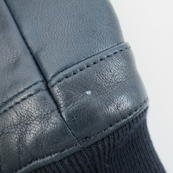 実際に弊社で買取させて頂いたMilok/ミロック 襟付きレザージャケット 21SSBL01/44の画像 5枚目