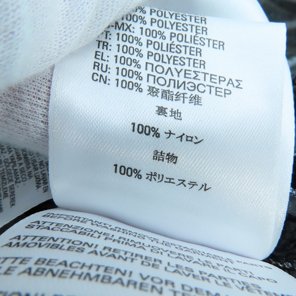 実際に弊社で買取させて頂いたDIESEL/ディーゼル バックロゴ 中綿 ジップアップ ジャケット/Mの画像 6枚目