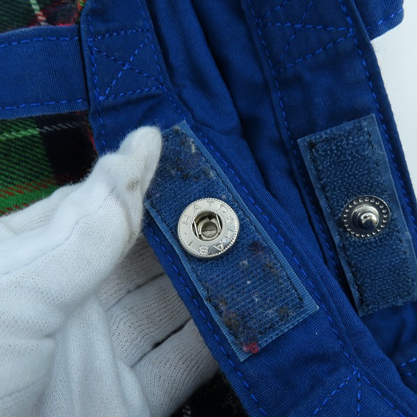 実際に弊社で買取させて頂いたHEAD PORTER/ヘッドポーター トートバック チェックの画像 8枚目