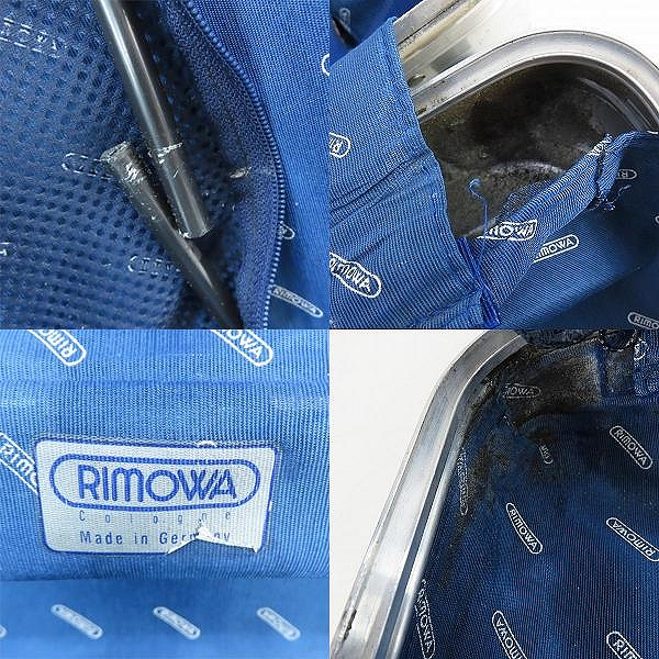 実際に弊社で買取させて頂いたRIMOWA/リモワ TOPAS/トパーズ キャビントローリー 2輪 キャリー/スーツケース 929.52の画像 9枚目