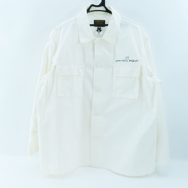 実際に弊社で買取させて頂いたWACKO MARIA×JEAN MICHEL BASQUIAT/ワコマリア×ジャンミシェルバスキア アーミーシャツ M