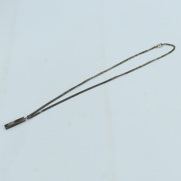 実際に弊社で買取させて頂いたGUCCI/グッチ カットアウトG チェーン ネックレス ネーム入りの画像 9枚目