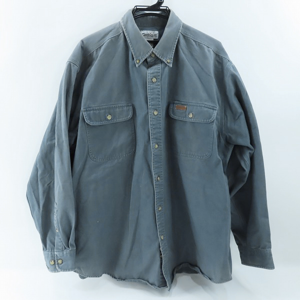 実際に弊社で買取させて頂いたCarhartt/カーハート コットンワークシャツ S09STM /XL