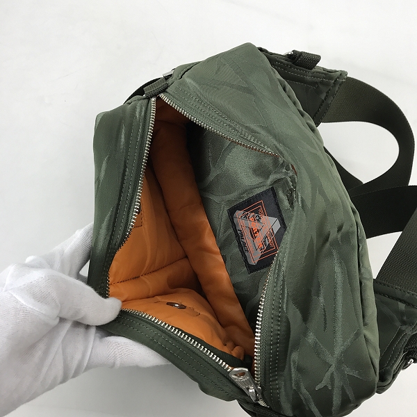 実際に弊社で買取させて頂いたPALACE×PORTER/パレス×ポーター YOSHIDA Waist Bag ウエスト/ボディバッグの画像 4枚目