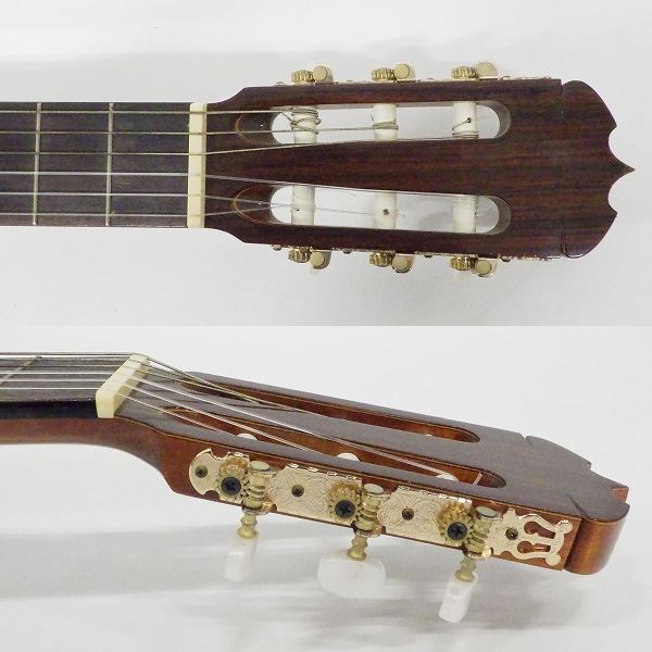 実際に弊社で買取させて頂いた★RYOJI MATSUOKA/松岡良治 LUTHIER Model No.M40 クラシックギター/ガットギター 日本製 ハードケース付の画像 2枚目