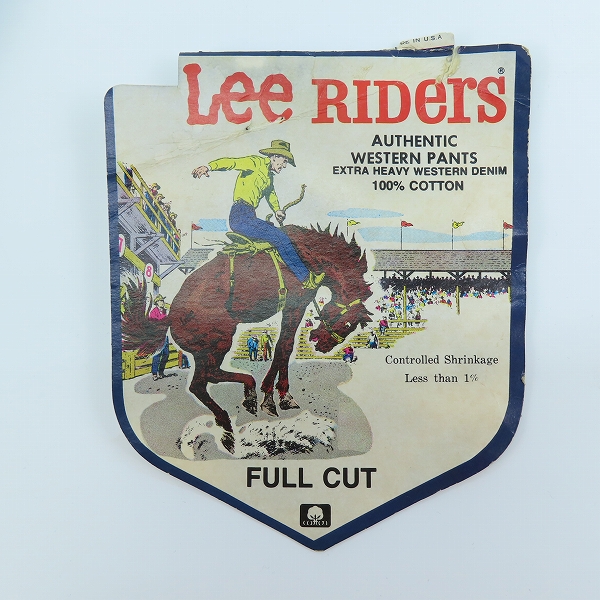 実際に弊社で買取させて頂いたLee/リー ヴィンテージ USA製 デニムパンツ 200-0041/32×34の画像 9枚目