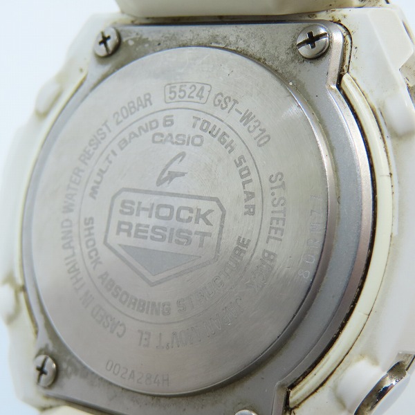 実際に弊社で買取させて頂いたG-SHOCK/Gショック at Tokyo Auto Salon 2020 G-STEEL/Gスティール タフソーラー GST-W310-7AJFの画像 3枚目