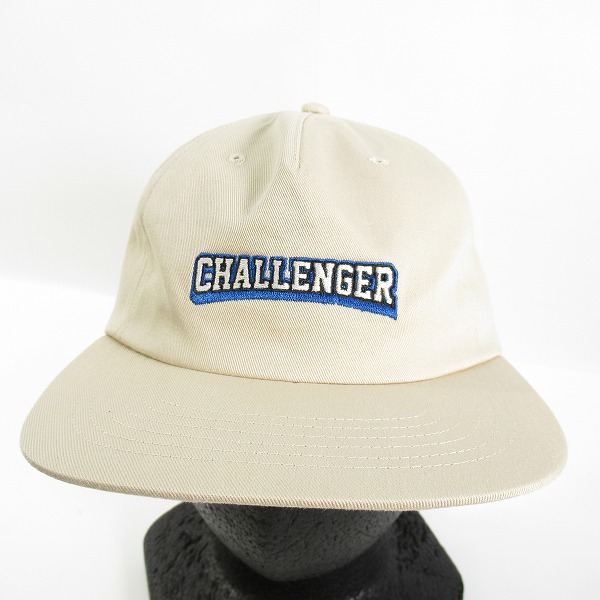 実際に弊社で買取させて頂いたCHALLENGER/チャレンジャー ロゴ刺繍 キャップ スナップバックの画像 1枚目