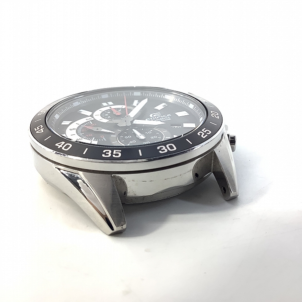 実際に弊社で買取させて頂いた【ケースのみ】CASIO/カシオ エディフィス クロノグラフ 黒文字盤 クォーツ/EFV-550の画像 3枚目