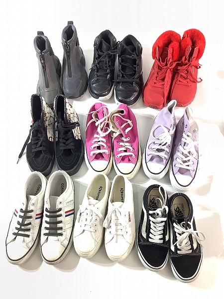 実際に弊社で買取させて頂いた【おまとめ】CONVERSE/コンバース PUMA/プーマ VANS/ヴァンズ 他 ハイカットスニーカー/スリップオンシューズ 等の画像 2枚目