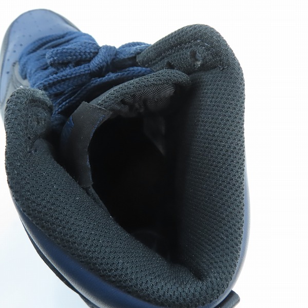 実際に弊社で買取させて頂いたNIKE×FRAGMENT DESIGN/ナイキ×フラグメントデザイン DUNK HI/ダンク ハイ ミッドナイトネイビー DJ0383-400/27の画像 4枚目