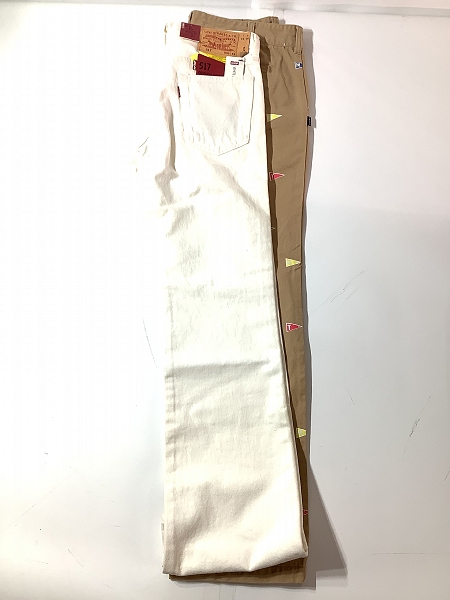 実際に弊社で買取させて頂いた【おまとめ/未使用含む】ビームス/トミーヒルフィガー/リーバイス 他 デニムパンツ/チノパン/長袖トップス 等の画像 3枚目