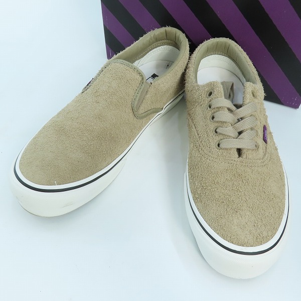 実際に弊社で買取させて頂いたNeedles×VANS/ニードルズ×バンズ SLIP-ERA VLT L スリップ エラ ヴァンズヴォルト VN0000T7TUP/26.5