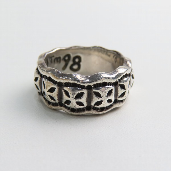 実際に弊社で買取させて頂いたBWL/Bill Wall Leather/ビルウォールレザー ミニクロスリング/19号の画像 2枚目