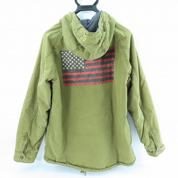 実際に弊社で買取させて頂いたBackChannel/バックチャンネル ミリタリー フーデッドジャケット Mの画像 1枚目