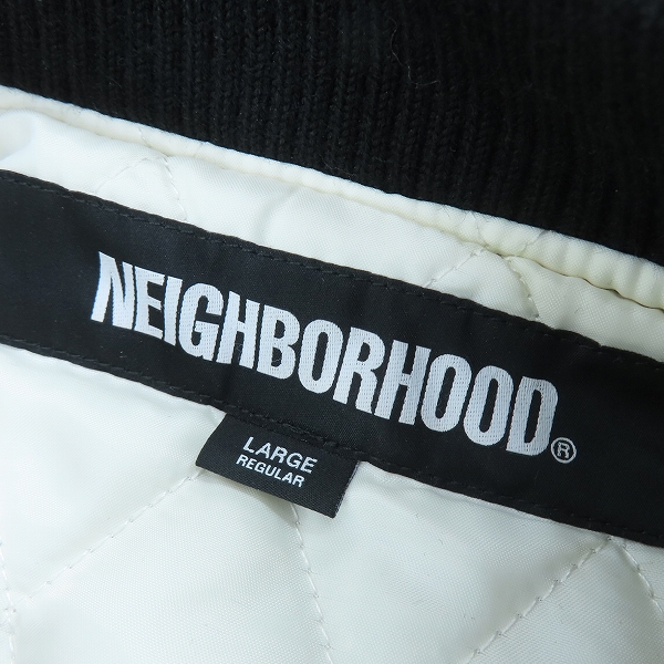 実際に弊社で買取させて頂いたNEIGHBORHOOD × MAJOR FORCE/ネイバーフッド×メジャーフォース STADIUM JACKET/スタジアムジャケット 232SZMFM-JKM01S/Lの画像 2枚目