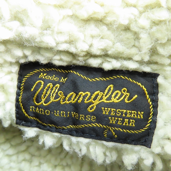 実際に弊社で買取させて頂いたnano universe×Wrangler/ナノユニバース×ラングラー ボアコーデュロイジャケット S9087/Mの画像 2枚目