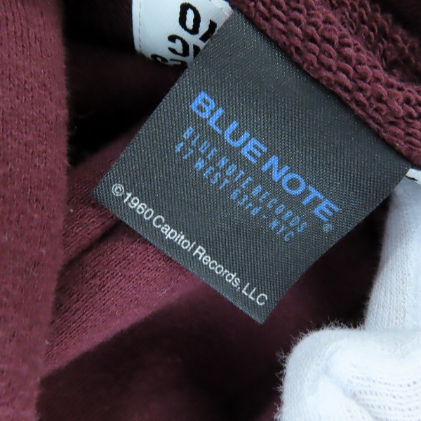 実際に弊社で買取させて頂いたWACKO MARIA/ワコマリア 23AW BLUE NOTE アルバムアート スウェットパーカー/Lの画像 3枚目