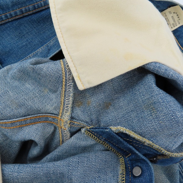 実際に弊社で買取させて頂いたLEVI'S/リーバイス 501XX 日本製 赤耳 デニムパンツ Lot.55501/W36L36の画像 7枚目