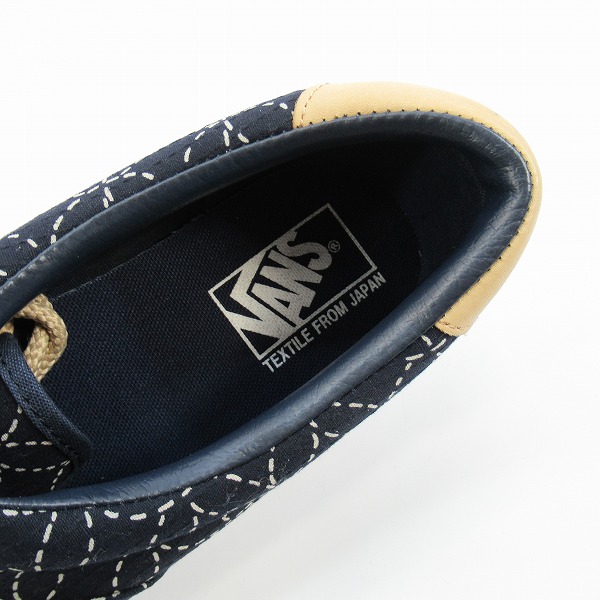 実際に弊社で買取させて頂いたVANS/バンズ ヴァンズ ERA/エラ V95SASHIKO NAVY/MARU JAPAN FABRICKシリーズ/29の画像 4枚目