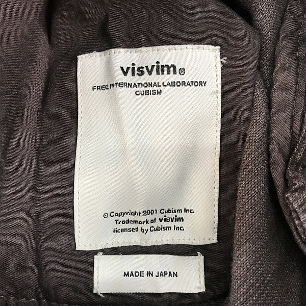 実際に弊社で買取させて頂いたVISVIM/ビスビム 17SS FLUXUS 03 CUT-OFFS SLUB (CORDS) コーデュロイ ハーフパンツ 0117105008014 2の画像 2枚目