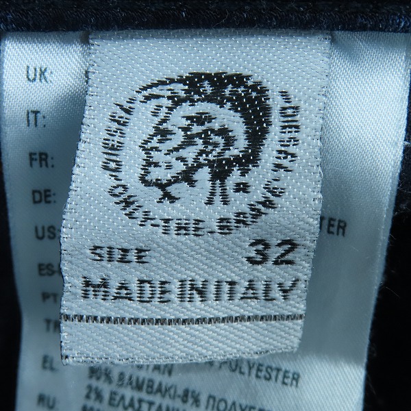 実際に弊社で買取させて頂いたDIESEL/ディーゼル JOGG JEANS/ジョグジーンズ THOMMER CB-NE デニムパンツ/32の画像 4枚目