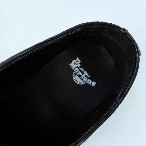 実際に弊社で買取させて頂いたDr.Martens/ドクターマーチン 3ホールシューズ/1461 QUAD PLATFORM LEATHER SHOES 25567001/UK5の画像 4枚目