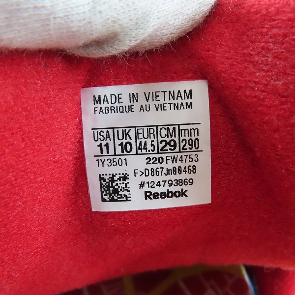 実際に弊社で買取させて頂いたReebok/リーボック INSTA PUMP FURY OG/インスタポンプフューリー CITY PACK TOKYO FW4753/29の画像 5枚目