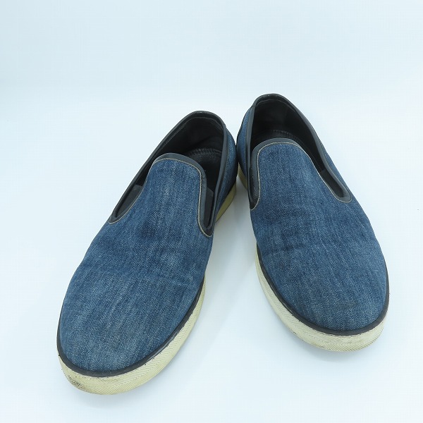 実際に弊社で買取させて頂いたBOTTEGA VENETA/ボッテガ ヴェネタ デニム スリッポン スニーカー 41