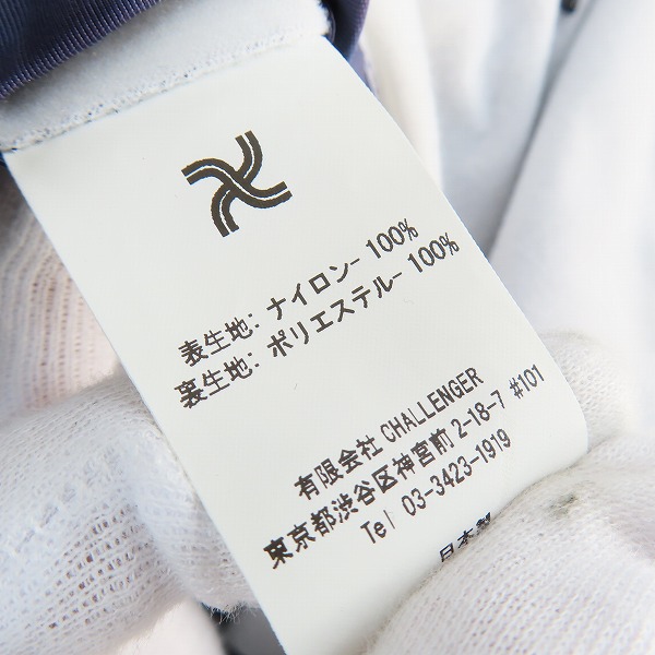 実際に弊社で買取させて頂いたCHALLENGER/チャレンジャー コーチジャケット CLG-JK 022-002/Mの画像 4枚目