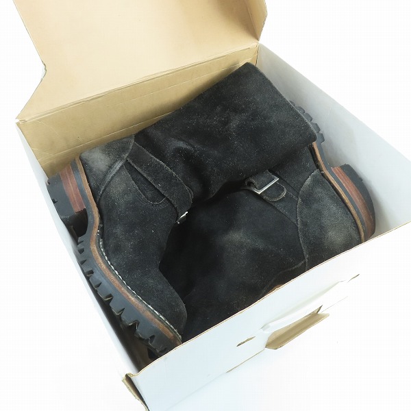 実際に弊社で買取させて頂いたWHITE'S BOOTS/ホワイツブーツ スエード エンジニアブーツ MB9165-V 7Eの画像 7枚目