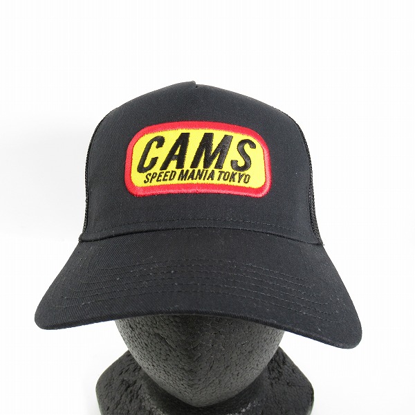 実際に弊社で買取させて頂いたCHALLENGER × SAM'S/チャレンジャー×サムズ CAMS メッシュキャップ ブラックの画像 1枚目