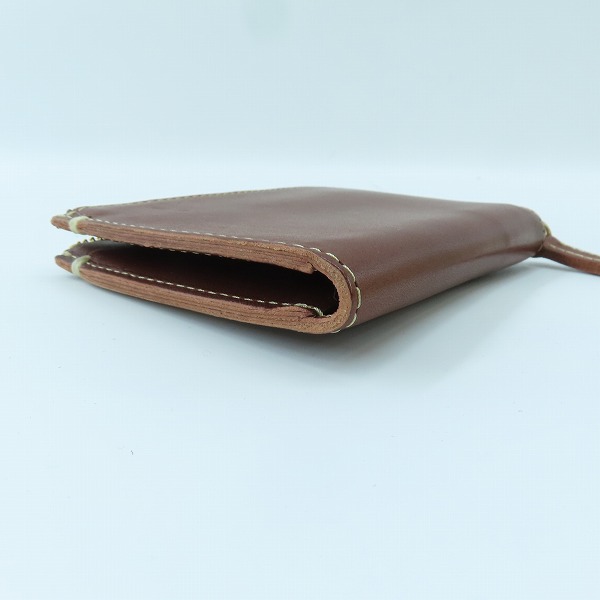 実際に弊社で買取させて頂いた土屋鞄製造所/ツチヤカバン L字ファスナー レザー ウォレット/コインケース/小銭入れの画像 2枚目