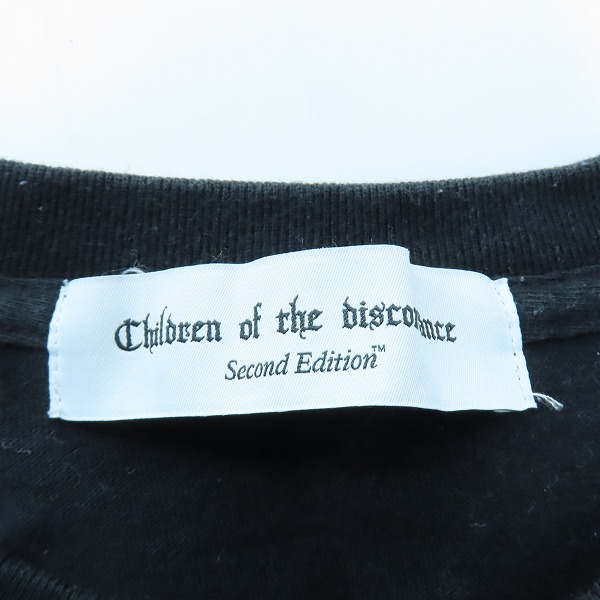 実際に弊社で買取させて頂いたchildren of the discordance/チルドレンオブザディスコーダンス Second Edition LOGO SS TEE/ロゴ Tシャツ/3の画像 2枚目