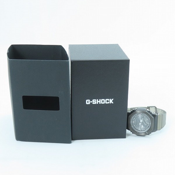 実際に弊社で買取させて頂いたG-SHOCK/Gショック MIDNIGHT FOG ミッドナイトフォグ GM-S2100MF-1AJFの画像 8枚目