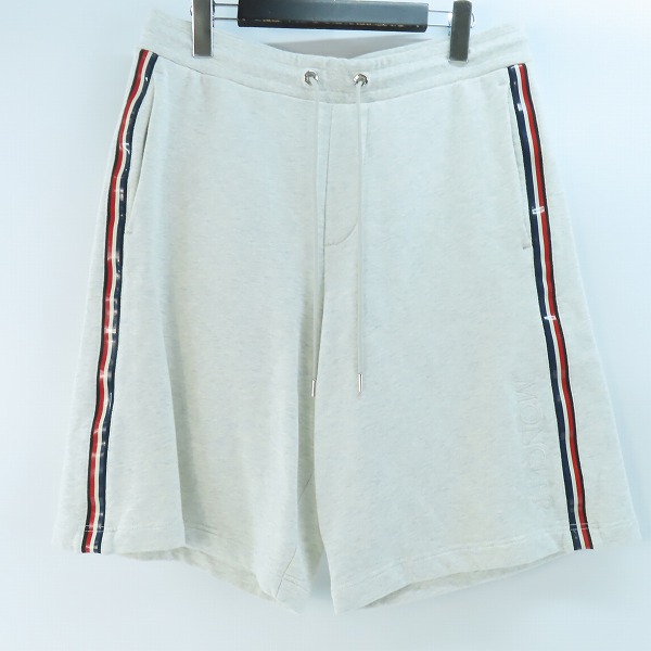実際に弊社で買取させて頂いた【JPタグ】MONCLER/モンクレール Charcoal Cotton French Terry Shorts/スウェット ショートパンツ G10918H74010/M