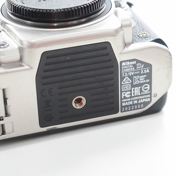 実際に弊社で買取させて頂いたNikon/ニコン Df FX デジタル一眼レフカメラ ボディ 動作確認済みの画像 6枚目