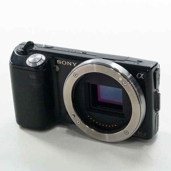 実際に弊社で買取させて頂いたSONY/ソニー α NEX-5 ミラーレス一眼カメラ ボディ 簡易動作確認済み